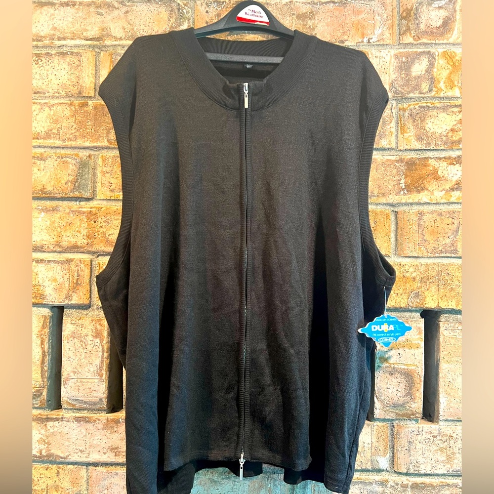 Durapil Zip-Up Sweater Vest